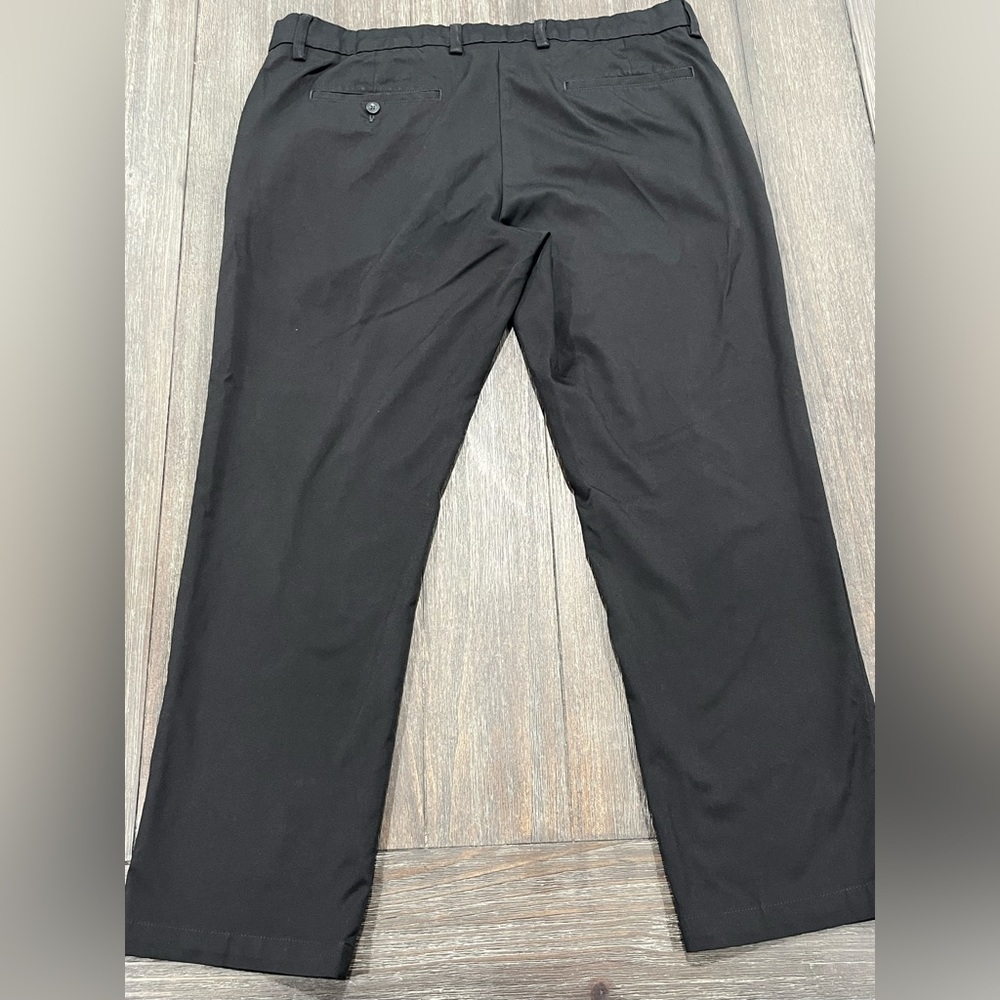 Bundle (2) Amazon Essentials Slim Black Pants Siz… - image 6